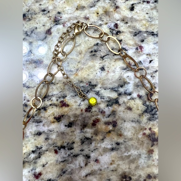 Green necklace and bracelet. - Picture 4 of 6